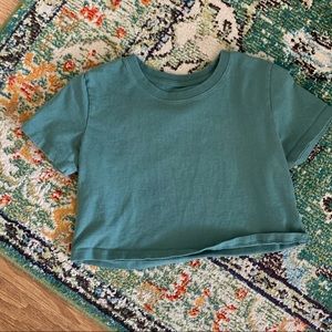 Urban outfitters best friend cropped tee